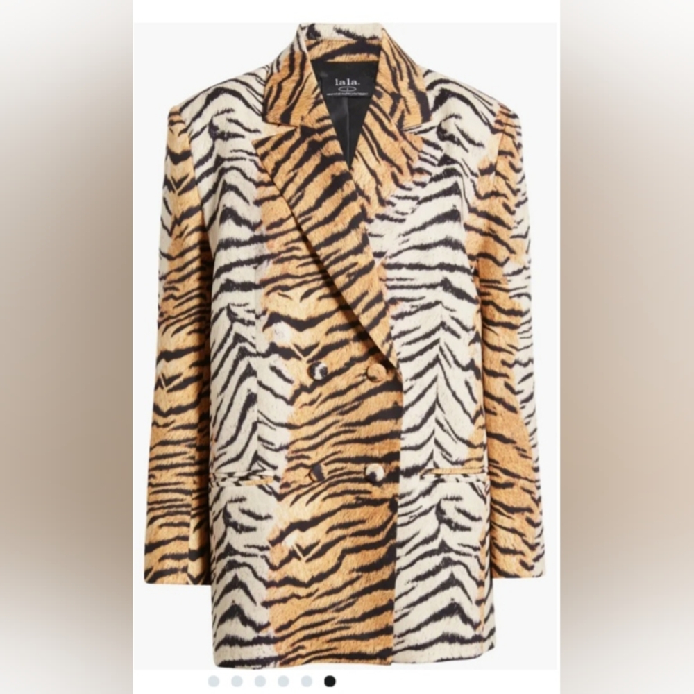 NWT LaLa Tigress Blazer L